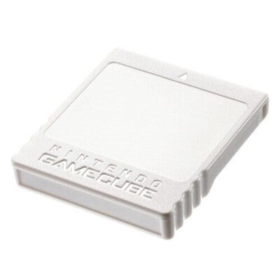 Nintendo Gamecube OEM 8MB 1019 Block White Memory Card (Gamecube)