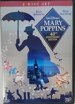 Mary Poppins (40th Anniversary Edition) Widescreen (DVD) (Pre-Owned)