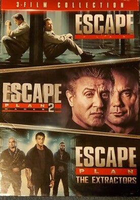 Escape Plan: 3-Film Collection (Pre-Owned) (DVD)