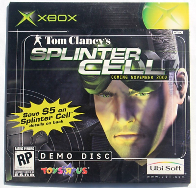 Tom Clancy's Splinter Cell (Demo Disc) (Xbox) - Main Image