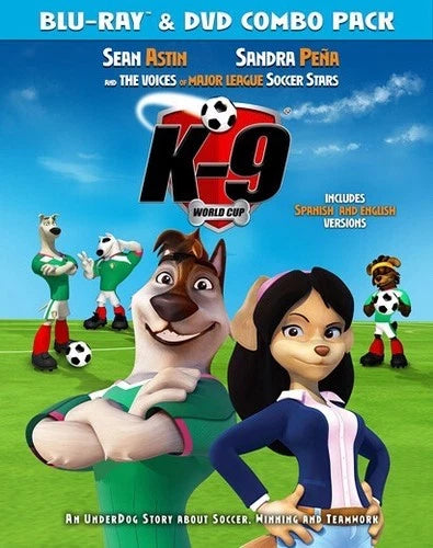 K-9 World Cup 2-Disc Set Includes Spanish and English Versions (Blu-Ray / DVD) (Pre-Owned)