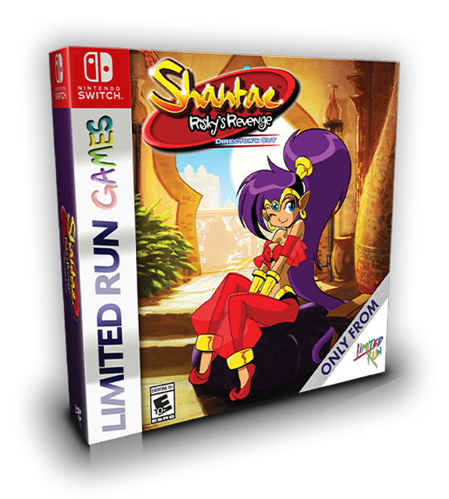新品・未開封 Shantae Risky's Revenge 海外 スイッチ Shantae Risky's Revenge Director's Cut Retro Box Edition