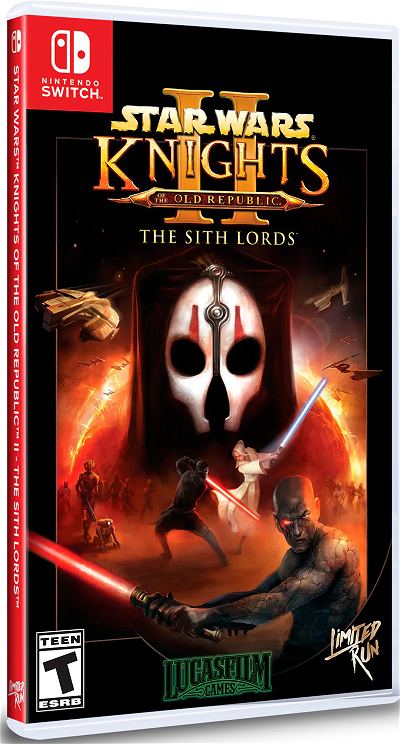 Limited Run #158: Star Wars Knights of the Old Republic II The Sith Lords (Nintendo Switch)