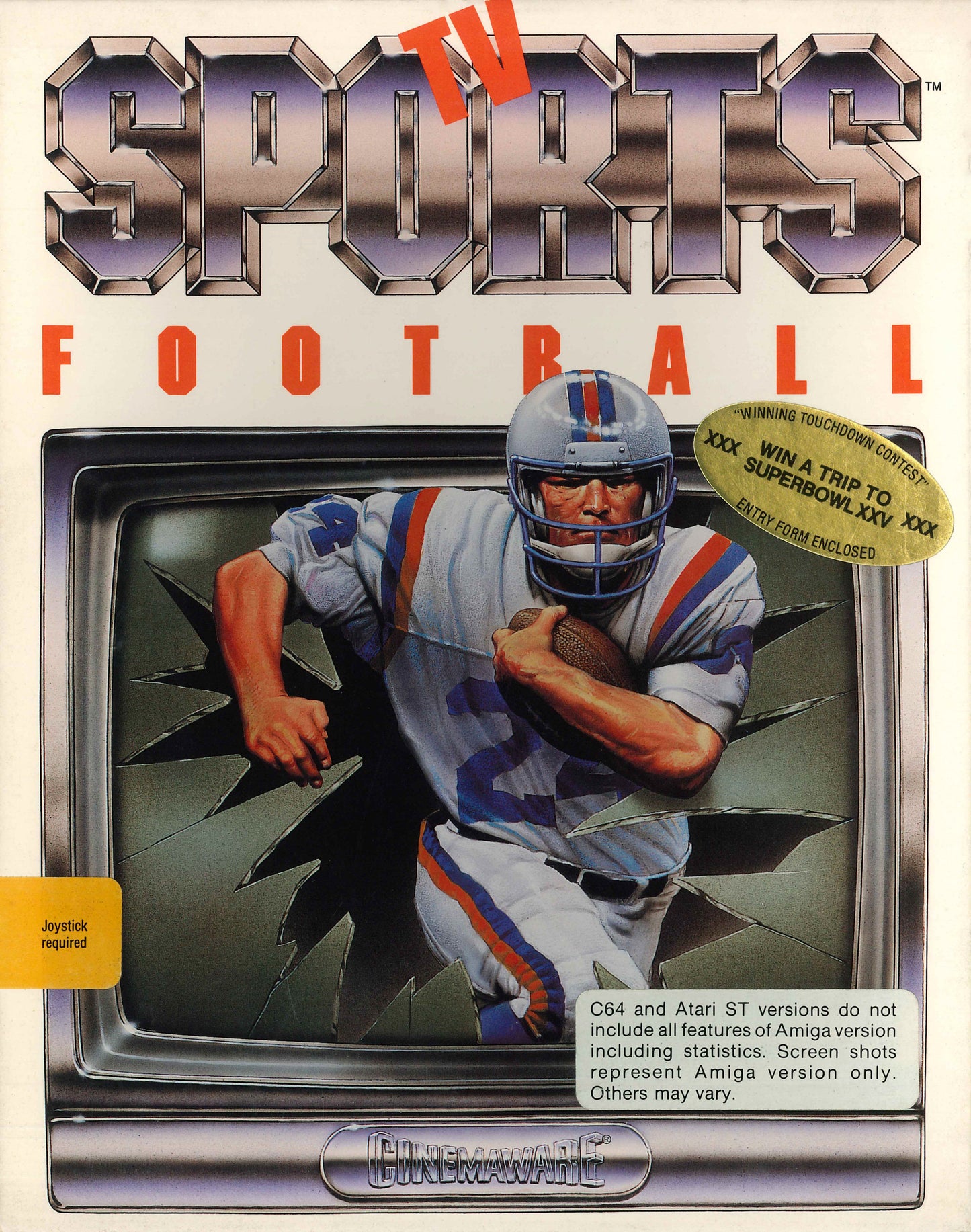 TV Sports Football (Commodore 64/128)