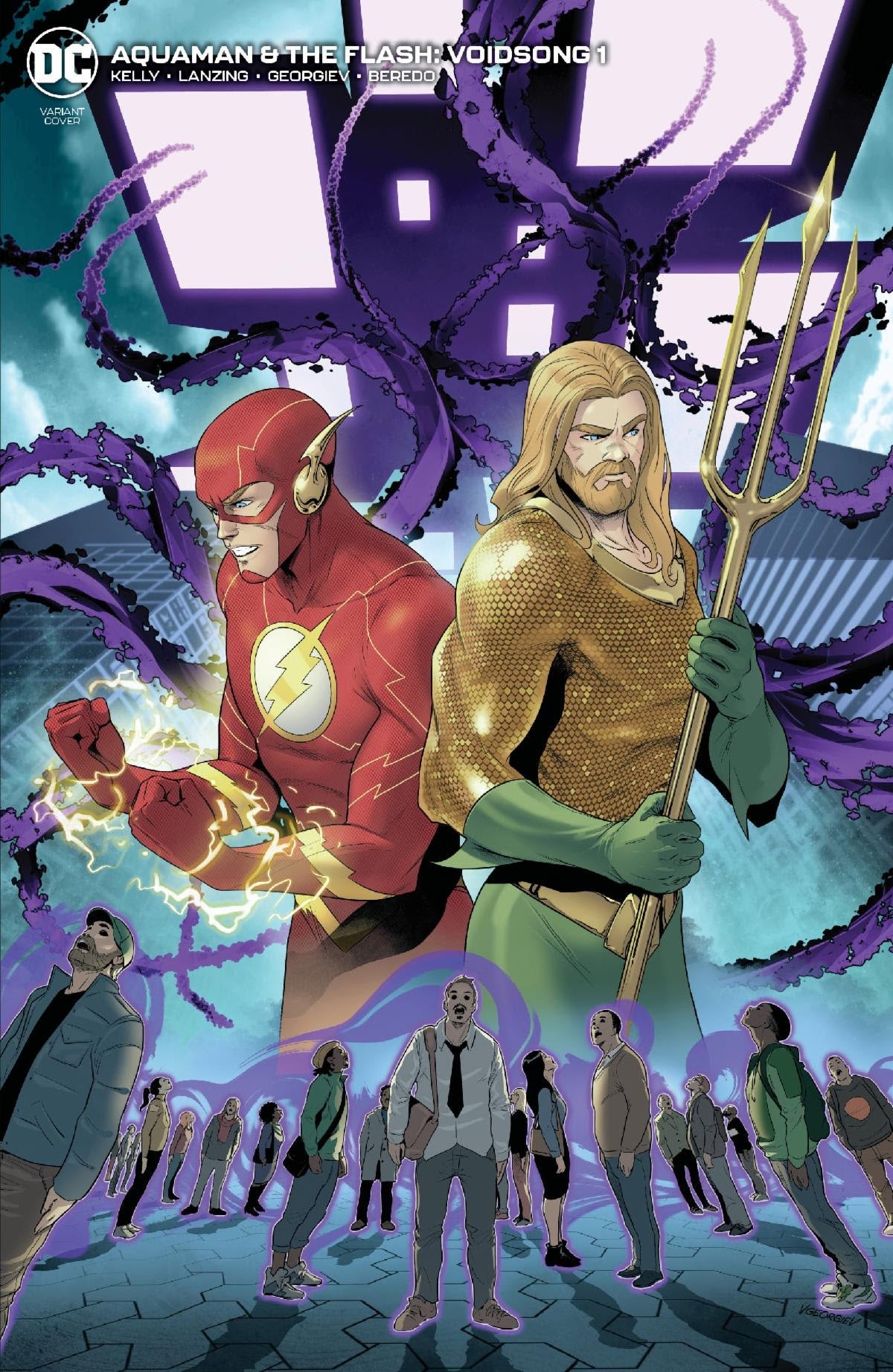 Aquaman & The Flash Voidsong #1 (Of 3) B Vasco Georgiev Variant (06/21/2022) Dc