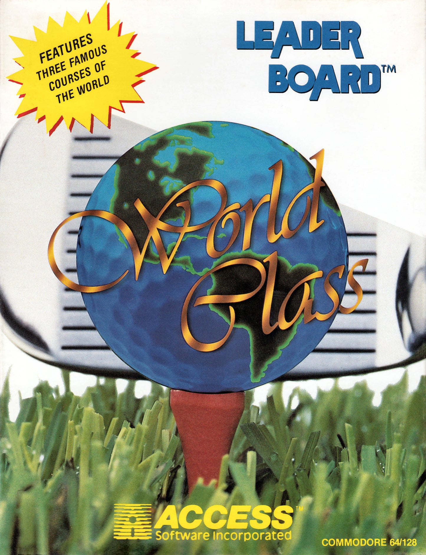 World Class Leaderboard Golf (Commodore 64/128)