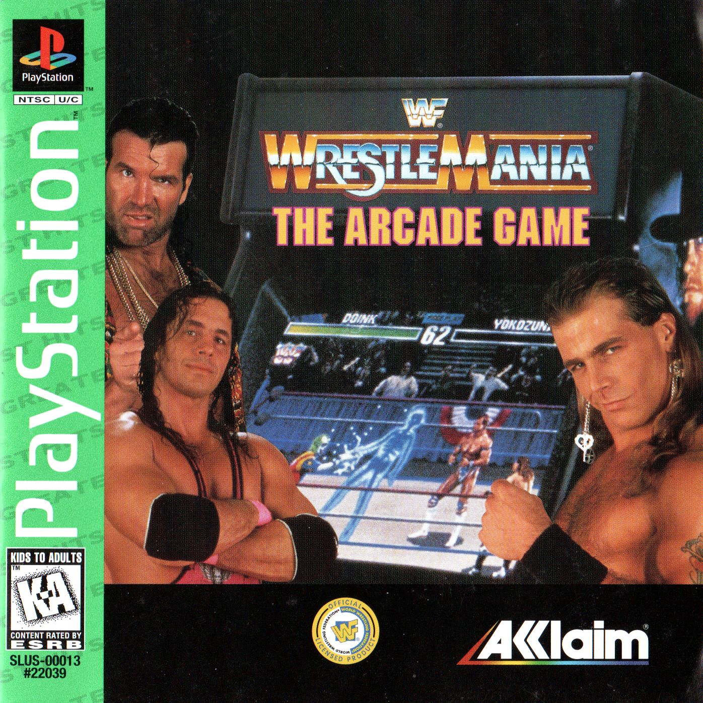 WWF Wrestlemania El juego arcade (Grandes éxitos) (Playstation)