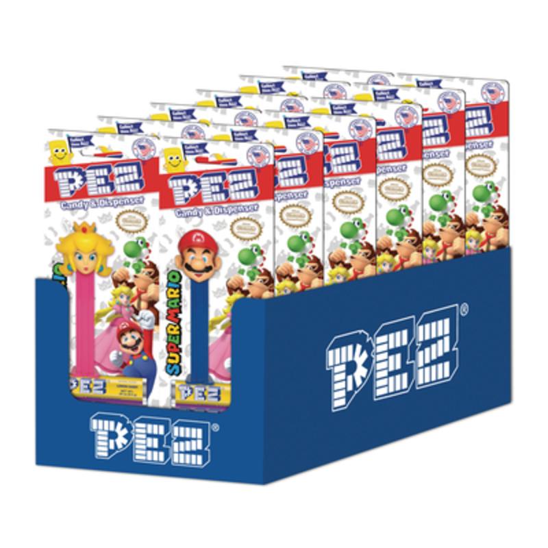 J2Games.com | Pez Super Mario Display Blister (Brand New).