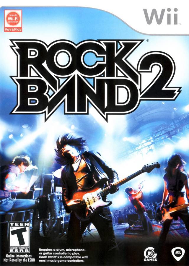 J2Games.com | Rock Band 2 (Game only) (Wii) (Pre-Played - CIB - Good).