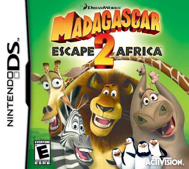 J2Games.com | Madagascar Escape 2 Africa (Nintendo DS) (Complete - Good).
