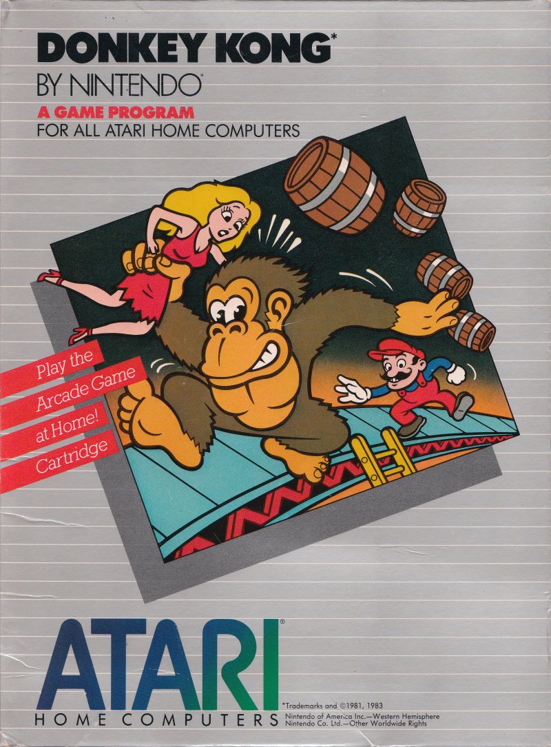 J2Games.com | Donkey Kong Junior (Atari 800) (Pre-Played - Game Only).