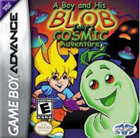 La aventura cósmica de un niño y su Blob Jelly (Gameboy Advance)