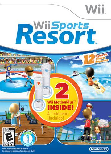 Wii Sports Resort con paquete de 2 Wii MotionPlus (Wii)