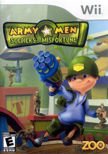 J2Games.com | Army Men Soldiers of Misfortune (Wii) (Pre-Played - CIB - Good).