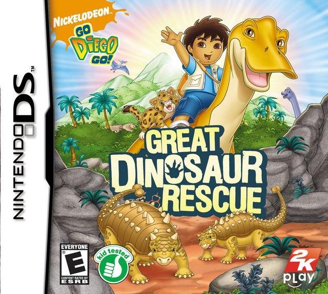 J2Games.com | Go, Diego, Go! Great Dinosaur Rescue (Nintendo DS) (Pre-Played - Game Only).