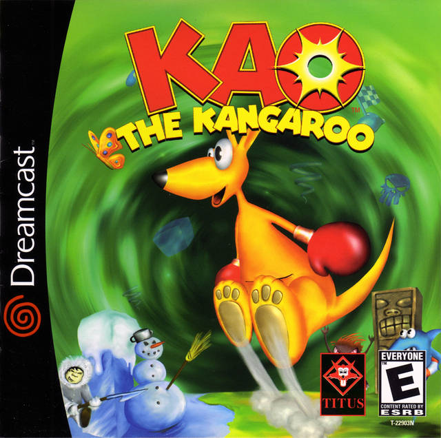 KAO El Canguro (Sega Dreamcast)