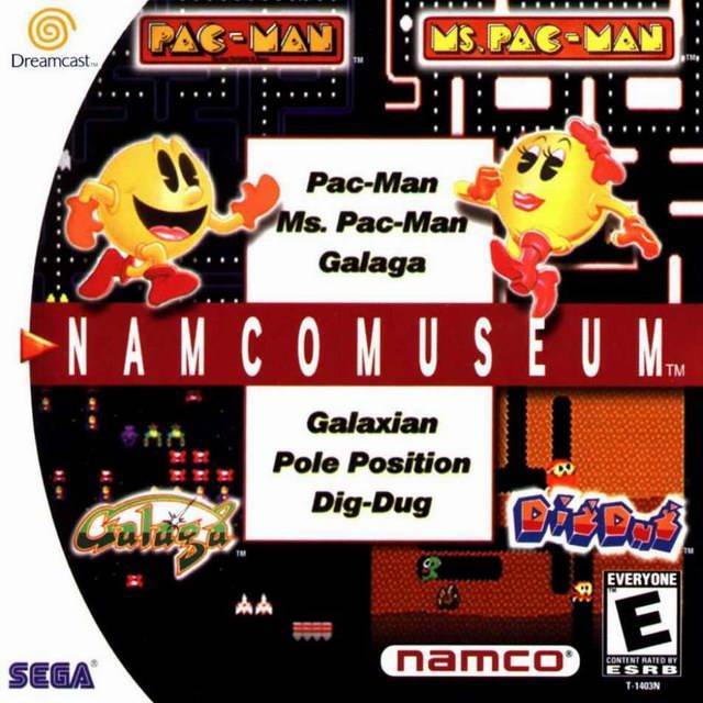 J2Games.com | Namco Museum (Sega Dreamcast) (Pre-Played - CIB - Good).
