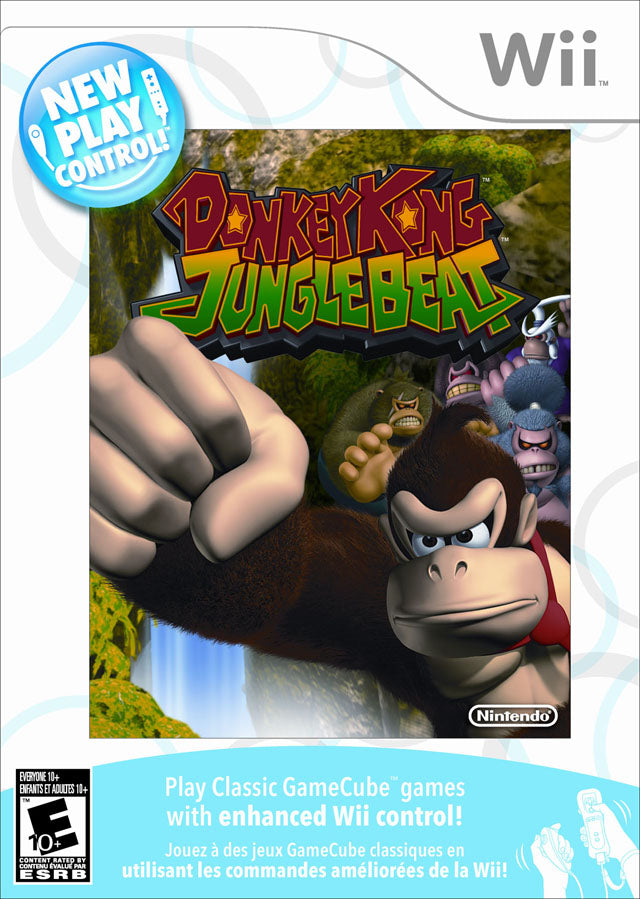 ¡Nuevo control de juego! Donkey Kong Jungle Beat (Wii)