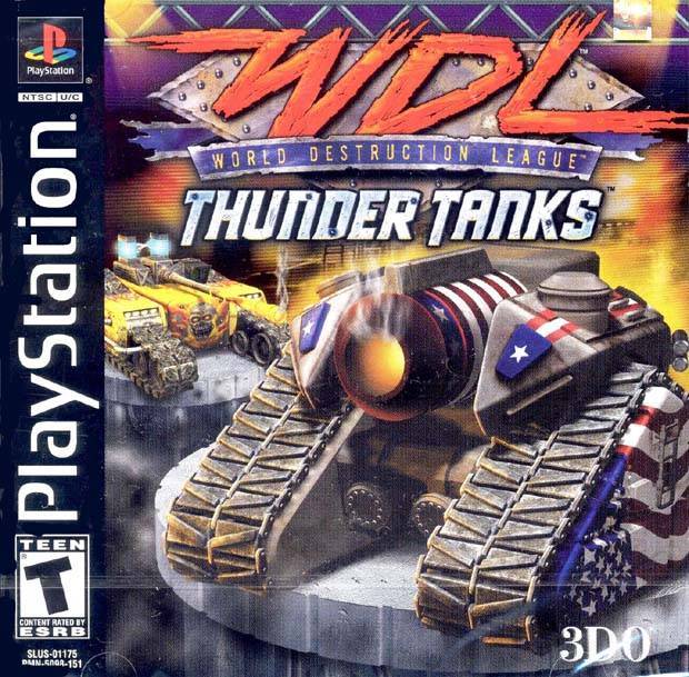 Liga Mundial de Destrucción: Thunder Tanks (Playstation)