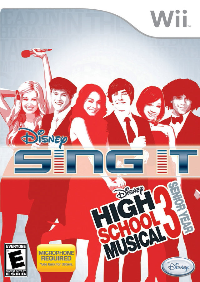 Disney ¡Cántalo! High School Musical 3: último año (Wii)