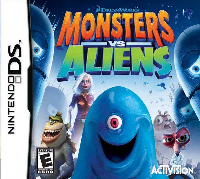 J2Games.com | Monsters vs. Aliens (Nintendo DS) (Pre-Played - Game Only).