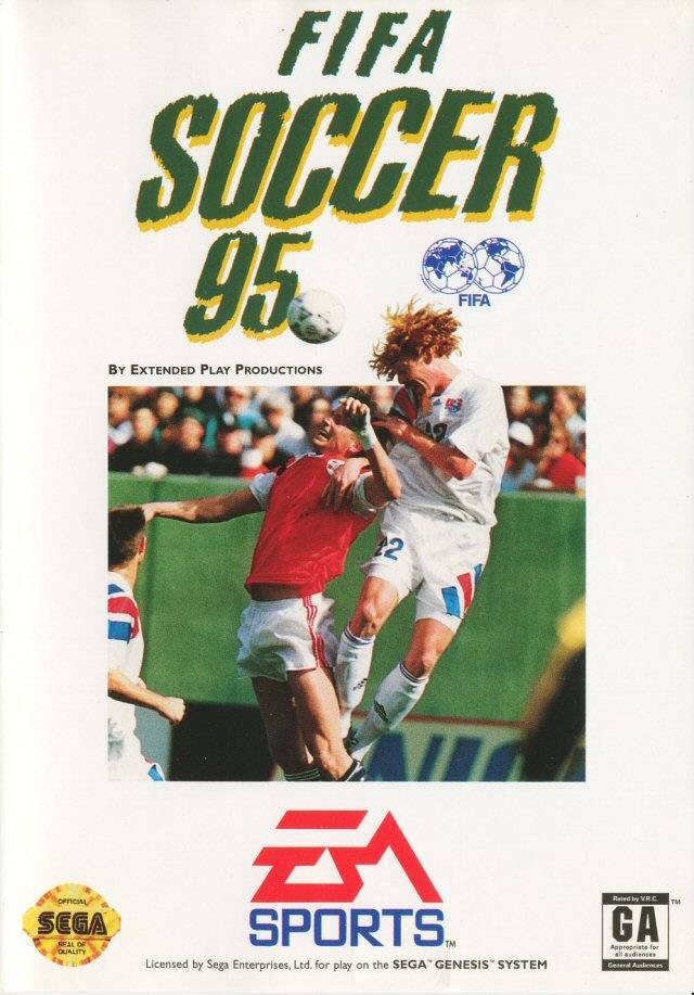 J2Games.com | FIFA 95 (Sega Genesis) (Pre-Played - Game Only).
