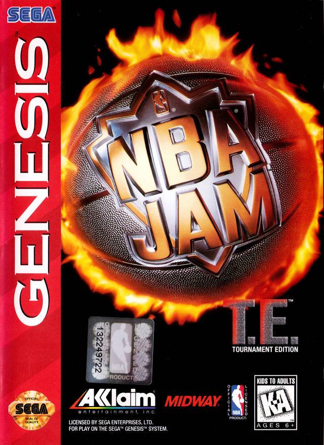 J2Games.com | NBA Jam Tournament Edition (Sega Genesis) (Pre-Played - Game Only).