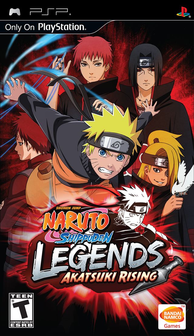 Naruto Shippuden Leyendas: Akatsuki Rising (PSP)