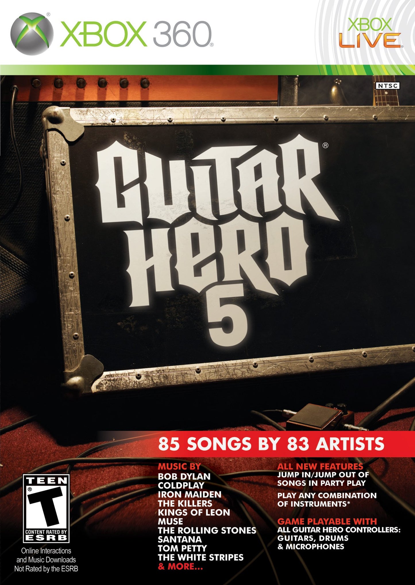 J2Games.com | Guitar Hero 5 (Xbox 360) (Pre-Played - Game Only).