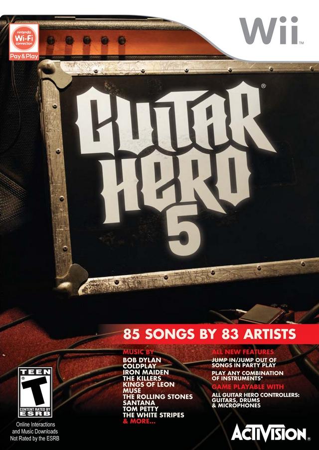 J2Games.com | Guitar Hero 5 (Wii) (Pre-Played - Game Only).