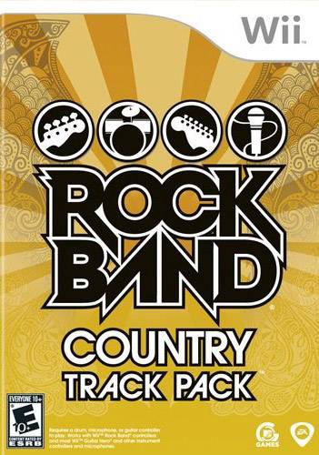 Paquete de canciones country de Rock Band (Wii)