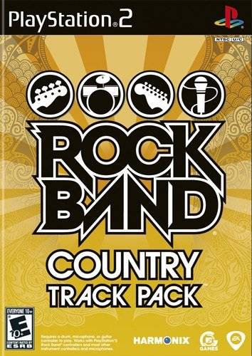 Paquete de pistas country de Rock Band (Playstation 2)