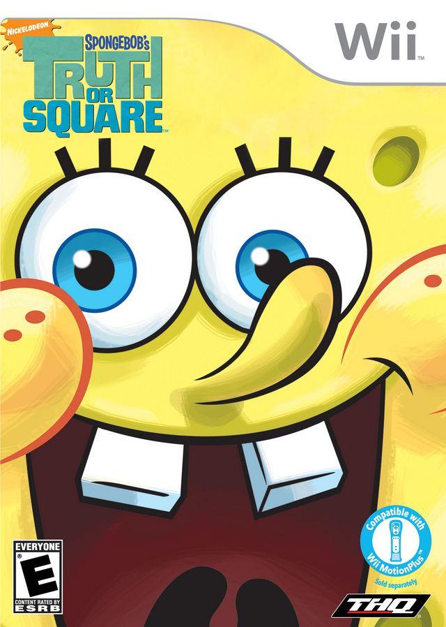 J2Games.com | SpongeBob's Truth or Square (Wii) (Pre-Played - Game Only).
