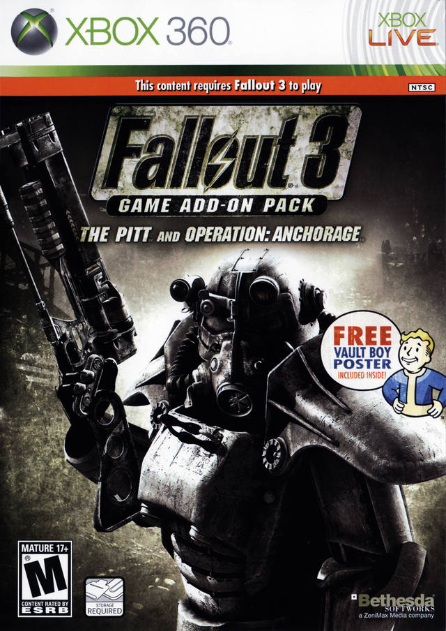 Fallout 3: Paquete de complementos del juego: The Pitt y Operation: Anchorage (Xbox 360)
