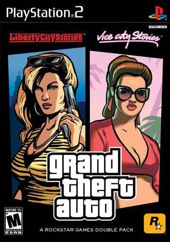 J2Games.com | Grand Theft Auto Stories Double Pack: Liberty City Stories & Vice City Stories (Playstation 2) (Brand New).