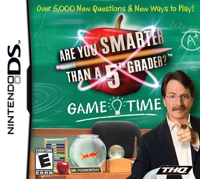 ¿Eres más inteligente que un alumno de quinto grado? Tiempo de juego (Nintendo DS)