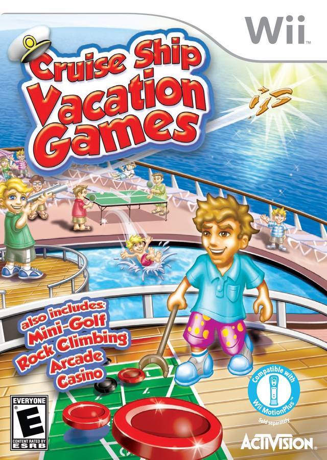 J2Games.com | Cruise Ship Vacation Games (Wii) (Pre-Played - CIB - Good).