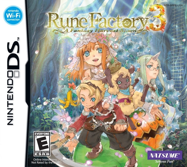 Rune Factory 3: Una luna de cosecha de fantasía (Nintendo DS)