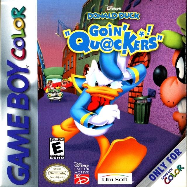 J2Games.com | Donald Duck Going Quackers (Gameboy Color) (Pre-Played - Game Only).
