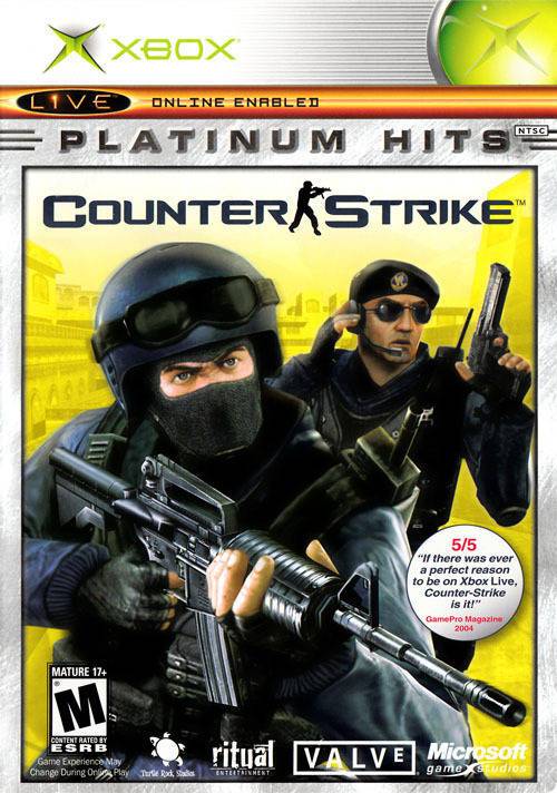 J2Games.com | Counter Strike Platinum Hits (Xbox) (Pre-Played - CIB - Good).