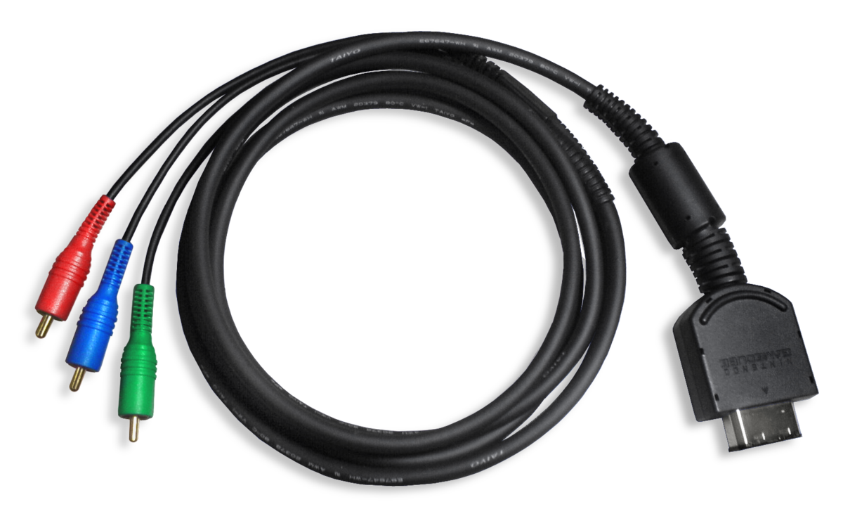 Nintendo Gamecube Licensed Component Video Cables DOL-010 (Gamecube)