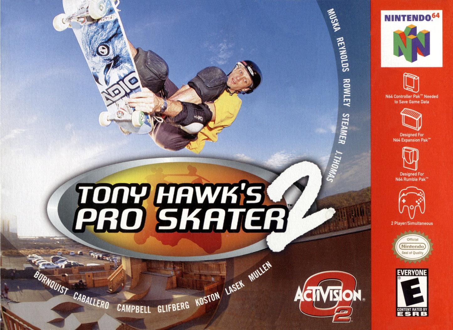 J2Games.com | Tony Hawk 2 (Nintendo 64) (Pre-Played).