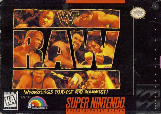 J2Games.com | WWF Raw (Super Nintendo) (Pre-Played - Game Only).