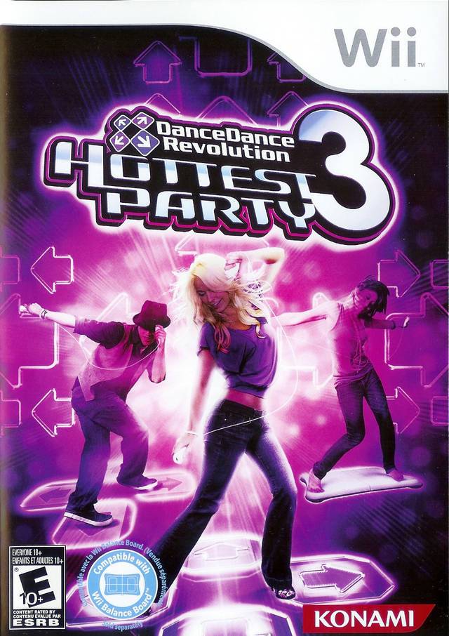 J2Games.com | Dance Dance Revolution: Hottest Party 3 (Game only) (Wii) (Pre-Played - CIB - Good).