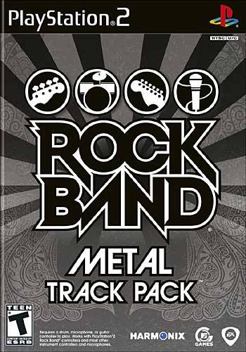 Paquete de pistas de metal de Rock Band (Playstation 2)