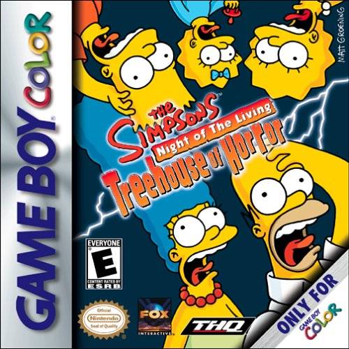 Los Simpson La noche de la casa del árbol viviente del terror (Gameboy Color)