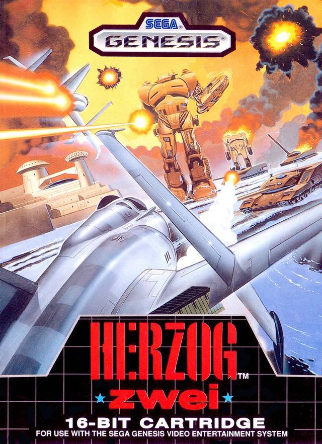 J2Games.com | Herzog Zwei (Sega Genesis) (Pre-Played - Game Only).