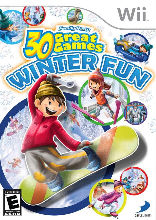 Fiesta familiar: 30 fantásticos juegos Winter Fun (Wii)