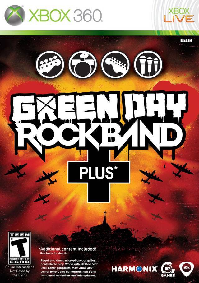 J2Games.com | Green Day Rock Band Plus (Xbox 360) (Pre-Played - CIB - Good).