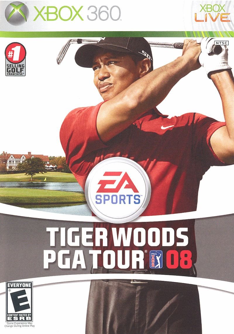 J2Games.com | Tiger Woods PGA Tour 08 (Xbox 360) (Pre-Played - CIB - Good).